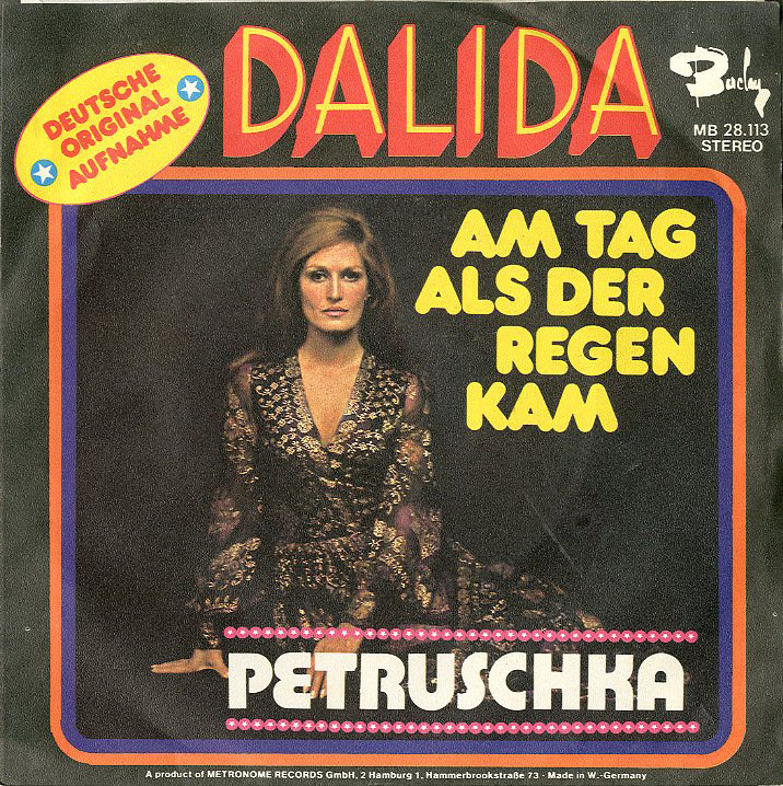 Albumcover Dalida - Am Tag als der Regen kam / Petruschka