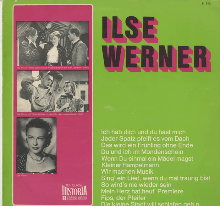 Albumcover Ilse Werner - Ilse Werner
