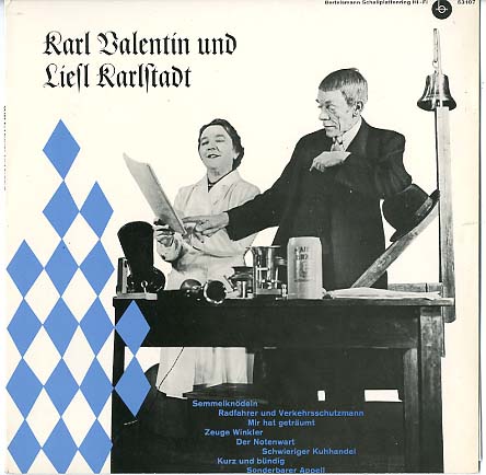 Albumcover Karl Valentin - Karl Valentin und Liesl Karlstadt (25 cm)