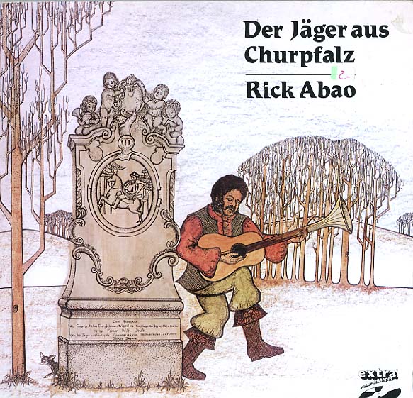 Albumcover Rick Abao - Der Jäger aus Kurpfalz / Fragen im Wald (Maxi-Single) Grünes Vinyl