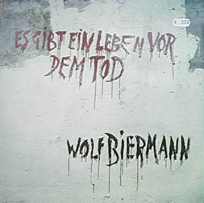 Albumcover Wolf Biermann - Es gibt ein Leben vor dem Tod
