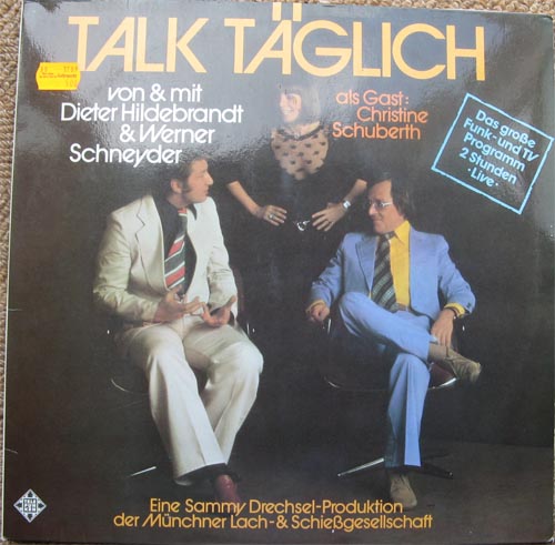 Albumcover Hildebrandt  Dieter und Werner Schneyder - Talk Taeglich (DLP)