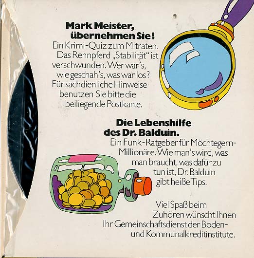 Albumcover Dietrich Kittner - Mark Meister über nehmen Sie !