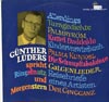 Cover: Günther Lüders - Günther Lüders spricht Ringelnatz und Morgenstern
