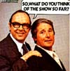 Cover: Morecambe and Wise - So What Do You Think Of The Show So Far ?
