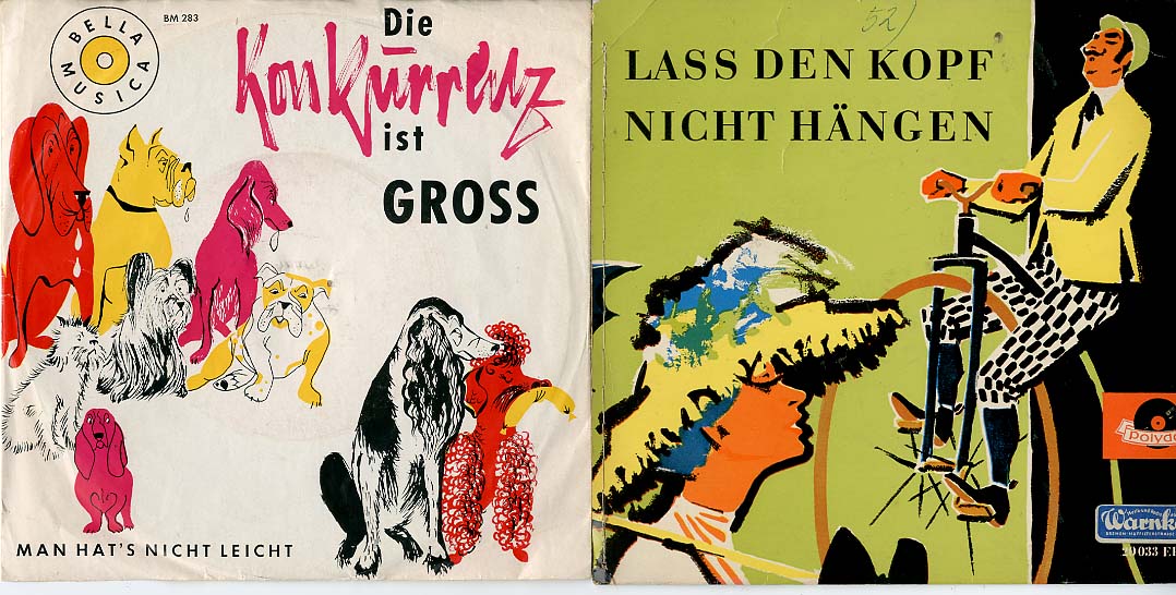 Albumcover Die Vocalis - Die Konkurrenz ist groß /Man hat´s nicht leicht