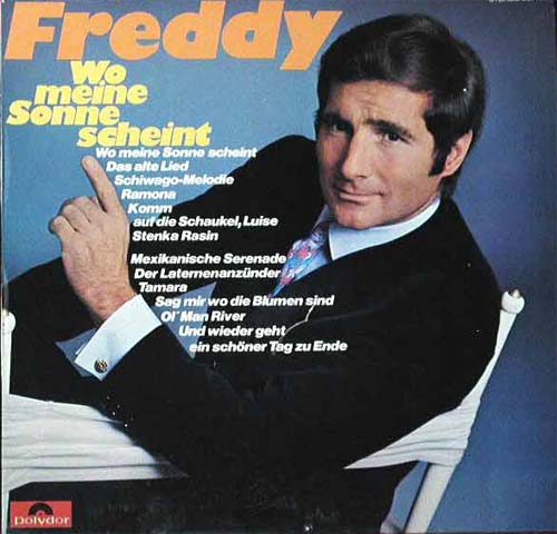 Albumcover Freddy (Quinn) - Wo meine Sonne scheint