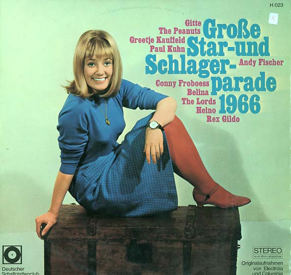 Albumcover Deutscher Schallplattenclub - Große Star- und Schlagerparade 1966