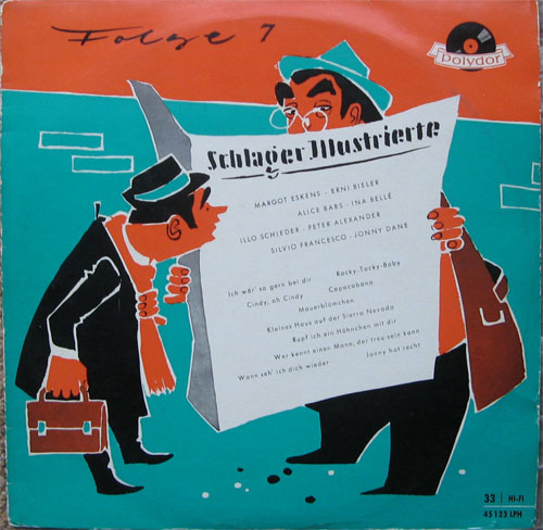 Albumcover Polydor Schlager Illustrierte - Schlager Illustrierte Folge 4