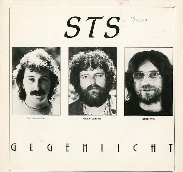 Albumcover STS (Steinbäcker, Timischl, Schiffkowitz) - Gegenlicht