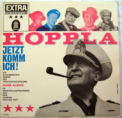 Albumcover Hans Albers - Hoppla Jetzt Komm ich (Extra Produktion)