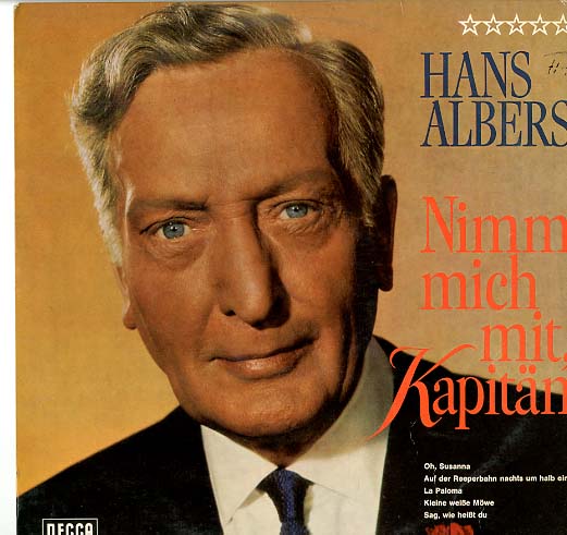 Albumcover Hans Albers - Nimm mich mit Kapitän