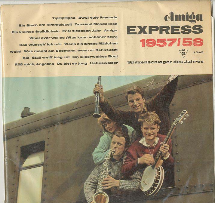 Albumcover Amiga Sampler - Amiga Express 1957/58