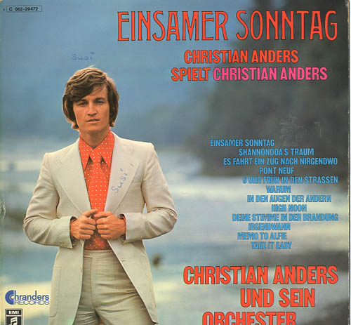 Albumcover Christian Anders - Einsamer Sonntag