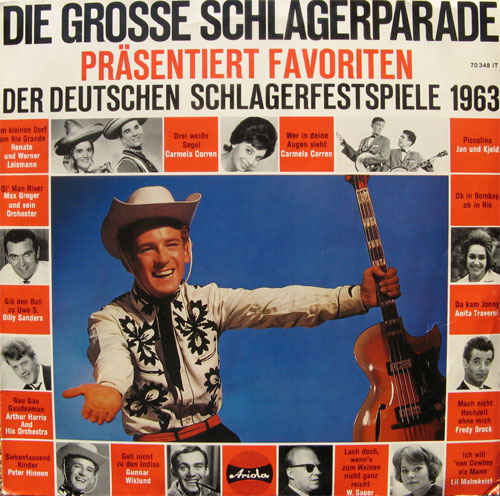 Albumcover Ariola Sampler - Die grosse Schlagerparade präsentiert Favoriten der Deutschen Schlagerfestspiele 1963