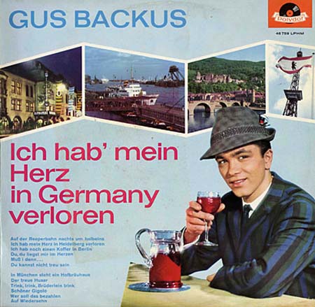 Albumcover Gus Backus - Ich hab mein Herz in Germany verloren