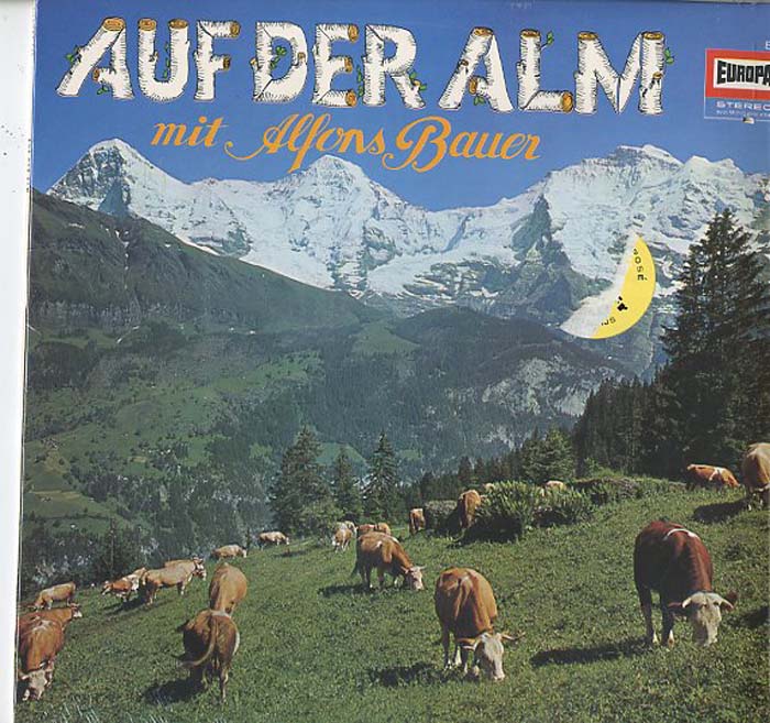 Albumcover Europa Sampler - Auf der Alm mit Alfons Bauer
