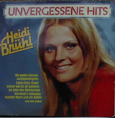 Albumcover Heidi Brühl - Unvergessene Hits