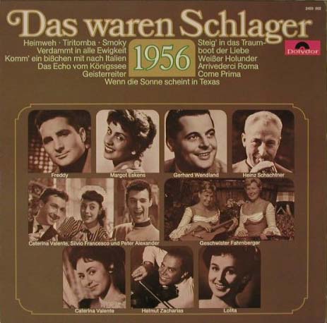 Albumcover Das waren Schlager (Polydor) - Das waren Schlager 1956