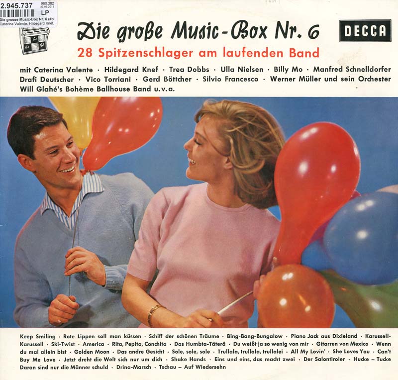 Albumcover Decca Sampler - Die große Music-Box Nr. 6