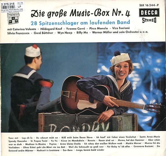 Albumcover Decca Sampler - Die große Music-Box Nr. 4
