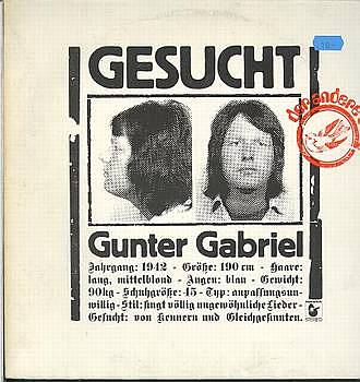 Albumcover Gunter Gabriel - Gesucht