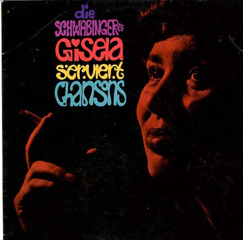 Albumcover Gisela (Jonas-Dialer) - Die schwabinger Gisela serviert Chansons