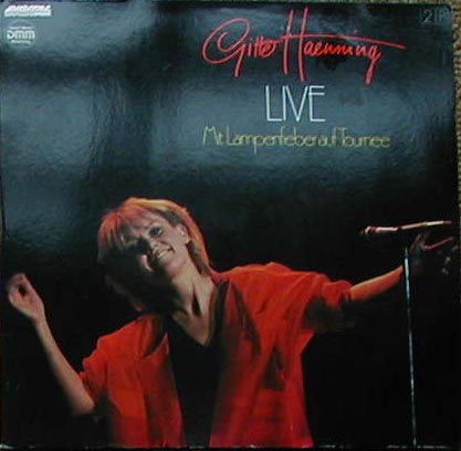 Albumcover Gitte - Gitte Haenning LIVE - Mit Lampenfieber auf Tournee  (Doppel-LP)