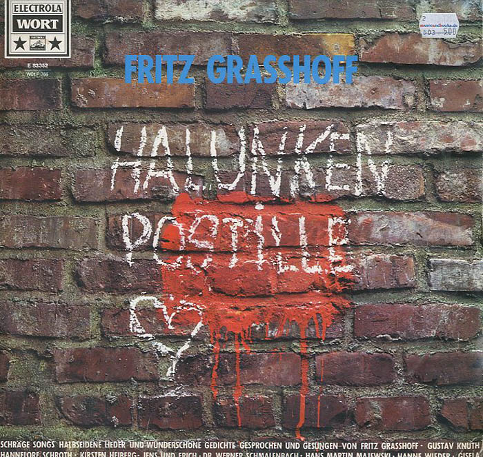 Albumcover Deutsche Chansons - Halunkenpostille (Fritz Grasshoff)