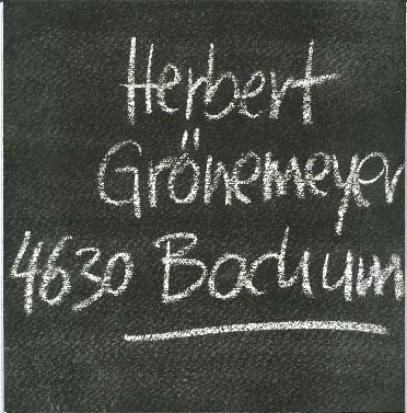 Albumcover Herbert Grönemeyer - 4630 Bochum