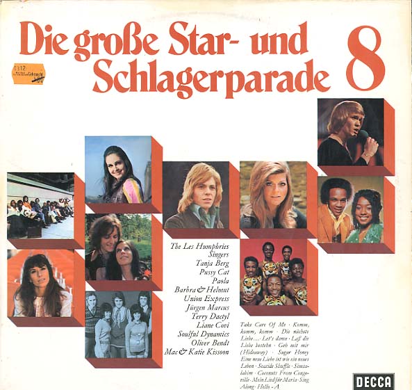 Albumcover Decca Sampler - Die große Star- und Schlagerparade 8