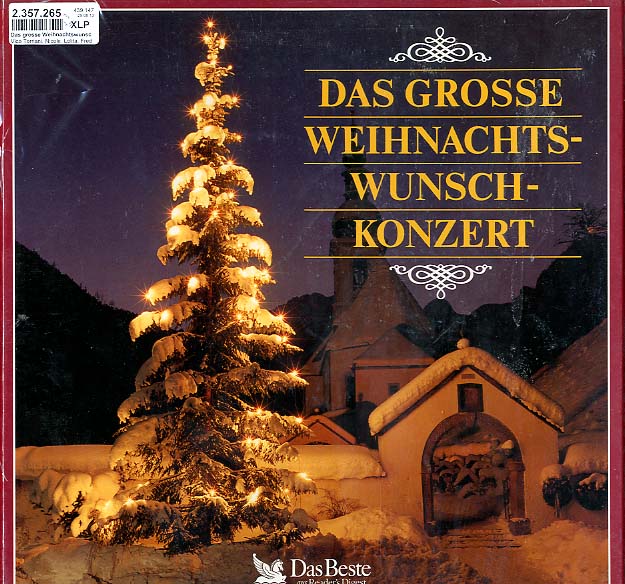 Albumcover Christmas Sampler - Das Grosse Weihnachtswunschkonzert  (6 LP-Kassette)