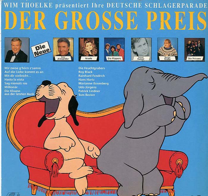 Albumcover Der große Preis - Der große Preis - Wim Thoelke präsentiert Ihre Deutsche Schlagerparade - Die Neue 1992