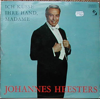 Albumcover Johannes Heesters - Ich küsse ihre Hand Madam