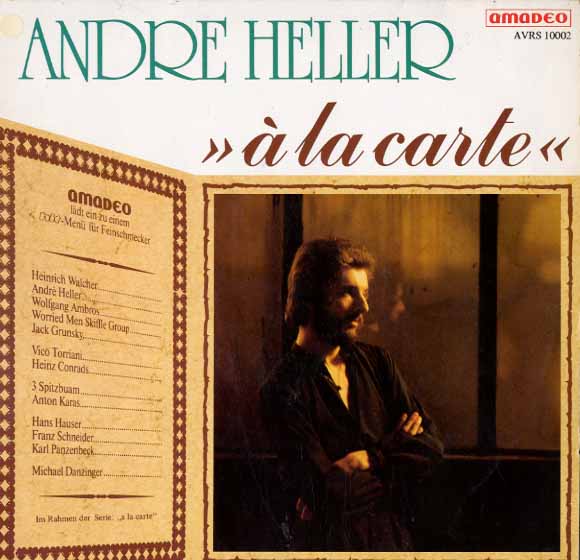 Albumcover Andre Heller - A la carte
