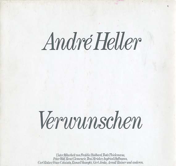 Albumcover Andre Heller - Verwunschen 