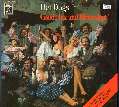 Albumcover (New Orleans) Hot Dogs - Gaudi, Jux und Rittersleut (2 LP)