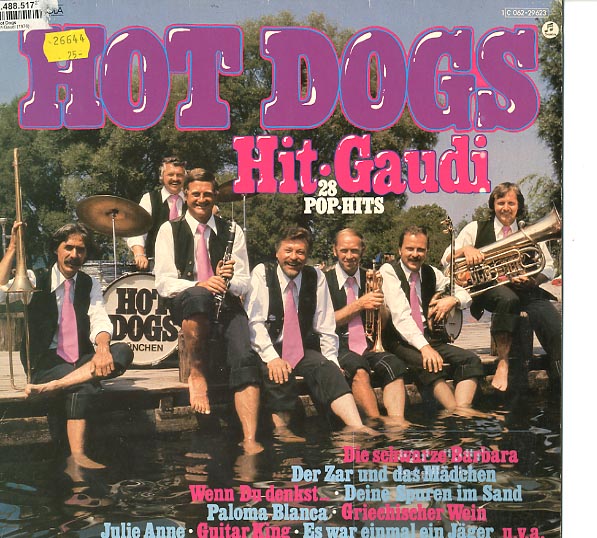 Albumcover (New Orleans) Hot Dogs - Hit Gaudi - 28 Pop-Hits