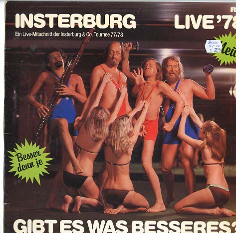 Albumcover Insterburg & Co - Gibt es was Besseres - Ein Live-Mitschnitt der Insterburg & Co Tournee 77/78