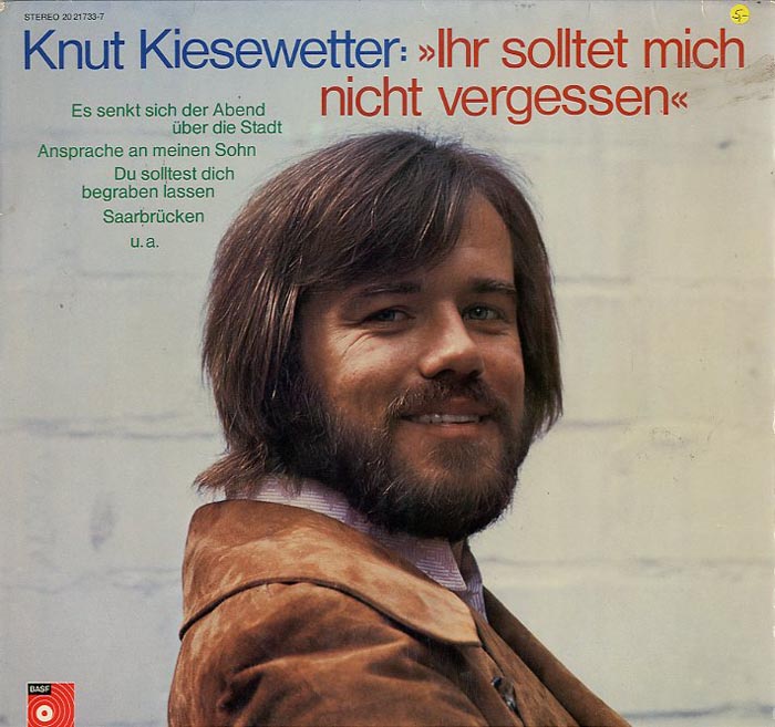 Albumcover Knut Kiesewetter - Ihr solltet mich nicht vergessen (Anderes Cover)