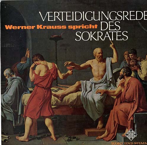 Albumcover Werner Krauss - Verteidigungsrede des Sokrates