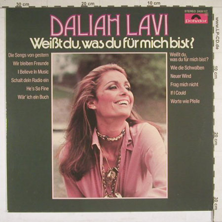 Albumcover Daliah Lavi - Weißt du was du für mich bist