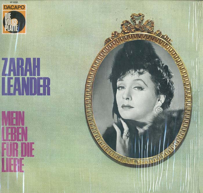Albumcover Zarah Leander - Mein Leben für die Liebe