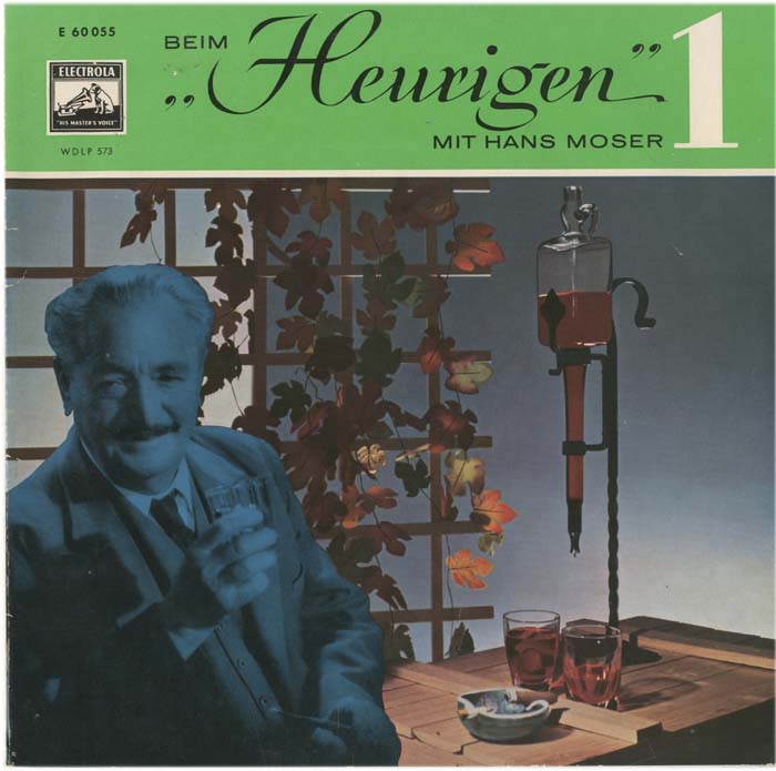 Albumcover Hans Moser - Beim Heurigen mit Hans Moser (25 cm)