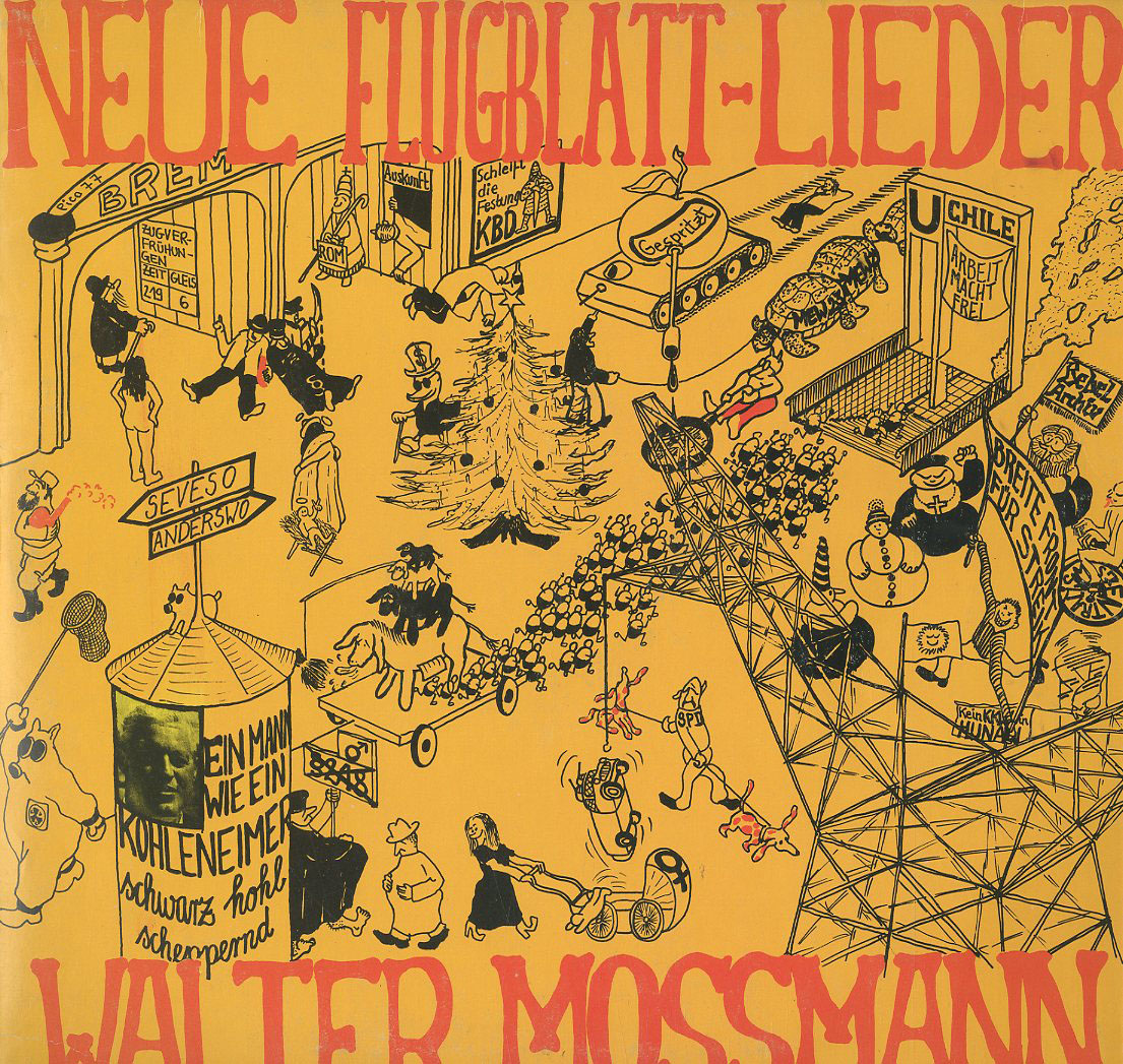 Albumcover Walter Mossmann - Neue Flugblatt-Lieder