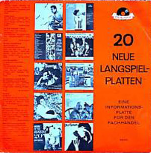 Albumcover Polydor Sampler - 20 neue Langspielplatten