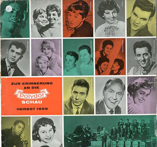 Albumcover Polydor Sampler - Zur Erinnering an die Polydor Schau Herbst 1959