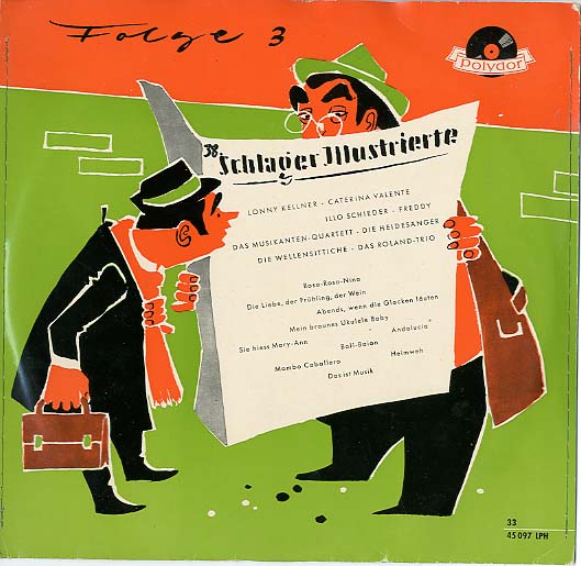 Albumcover Polydor Schlager Illustrierte - Schlager Illustrierte Folge 3 (25 cm)