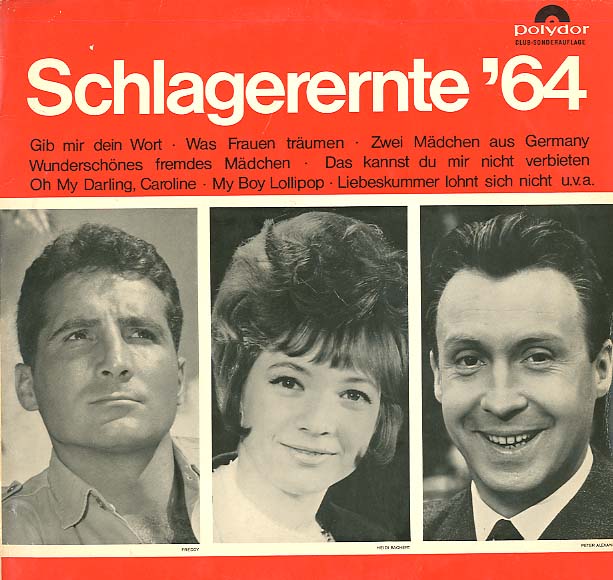 Albumcover Polydor Sampler - Schlagerernte 64