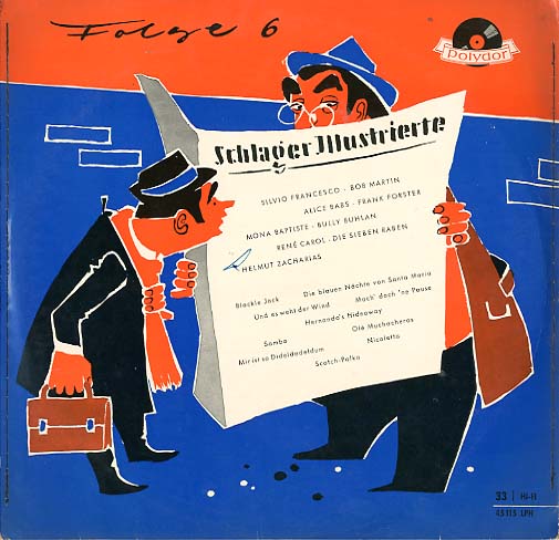 Albumcover Polydor Schlager Illustrierte - Schlager Illustrierte Folge 6